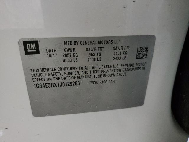 2018 CADILLAC ATS 1G6AE5RX7J0129263