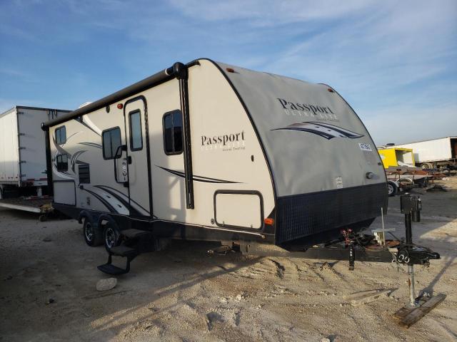 Keystone salvage cars for sale: 2016 Keystone Passport