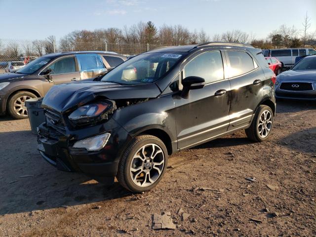 Salvage cars for sale from Copart Chalfont, PA: 2019 Ford Ecosport SES