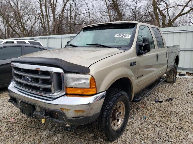 Ford F350 salvage cars for sale: 2001 Ford F350 SRW Super Duty