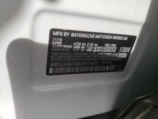 2020 BMW X1 XDRIVE2 - WBXJG9C09L5P71471