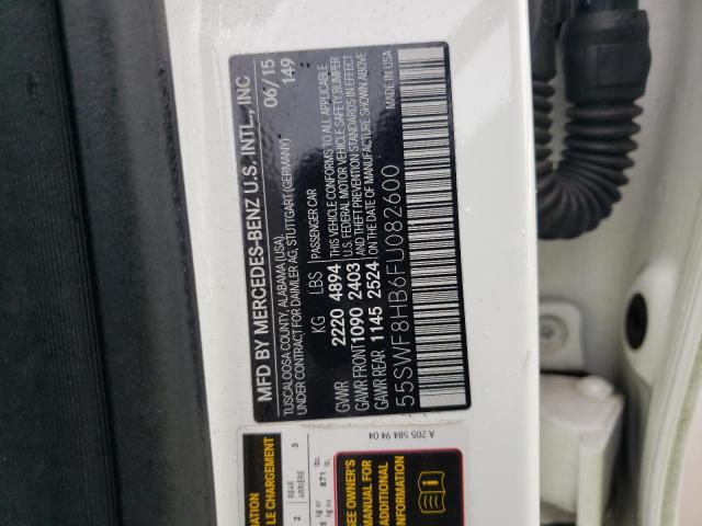 55SWF8HB6FU082600 Mercedes-Benz C 63 AMG-S