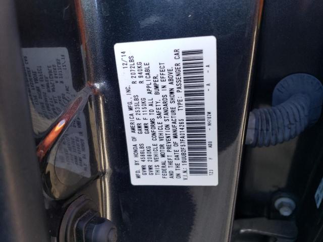 19UUB2F57FA014265 Acura TLX TECH