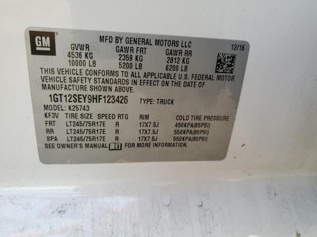 1GT12SEY9HF123426 GMC Sierra K2500 Sle
