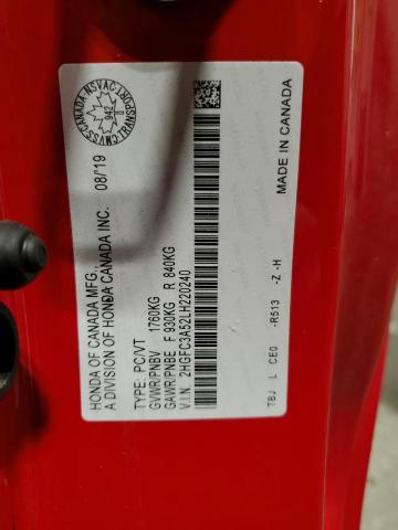 2020 HONDA CIVIC SI - 2HGFC3A52LH220240