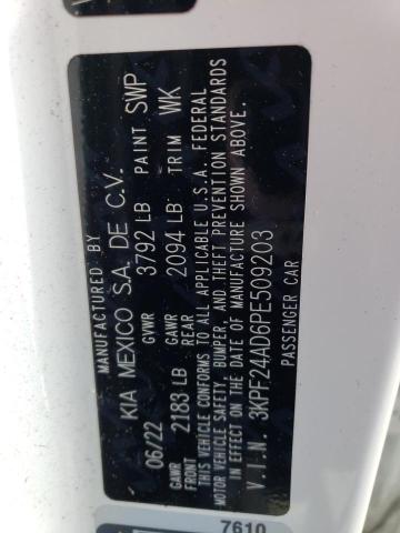 3KPF24AD6PE509203 KIA FORTE LX