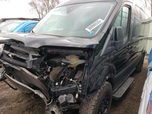 Salvage cars for sale from Copart Pekin, IL: 2019 Ford Transit T-350