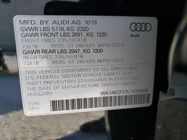 2020 AUDI Q3 PREMIUM - WA1AECF37L1025866