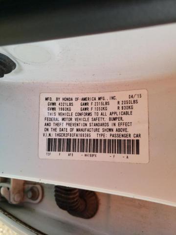 2015 HONDA ACCORD EXL 1HGCR2F80FA169385