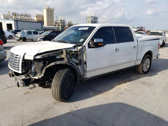 Salvage cars for sale from Copart New Orleans, LA: 2011 Ford F150 Supercrew