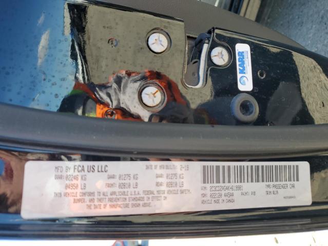 2019 DODGE CHALLENGER 2C3CDZAG4KH619981