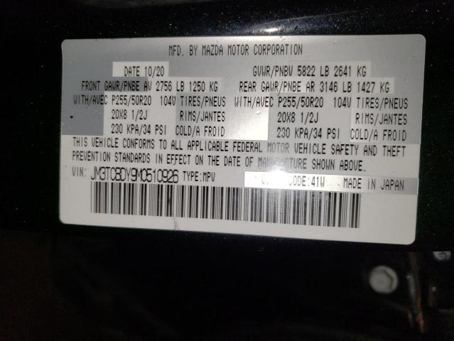 2021 MAZDA CX-9 GRAND - JM3TCBDY9M0510926