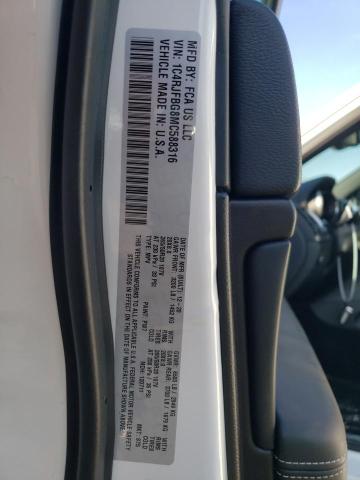 1C4RJFBG8MC588316 Jeep Grand Cherokee Limited