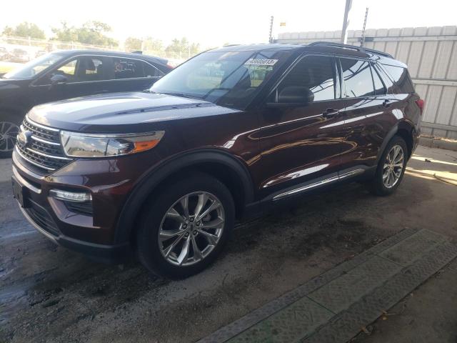 Salvage cars for sale from Copart Orlando, FL: 2020 Ford Explorer XLT