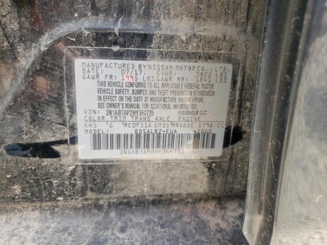 3N1AB7AP2HY364735 Nissan SENTRA S