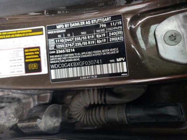 WDC0G4KBXGF030741 Mercedes-Benz Glc 300 4matic