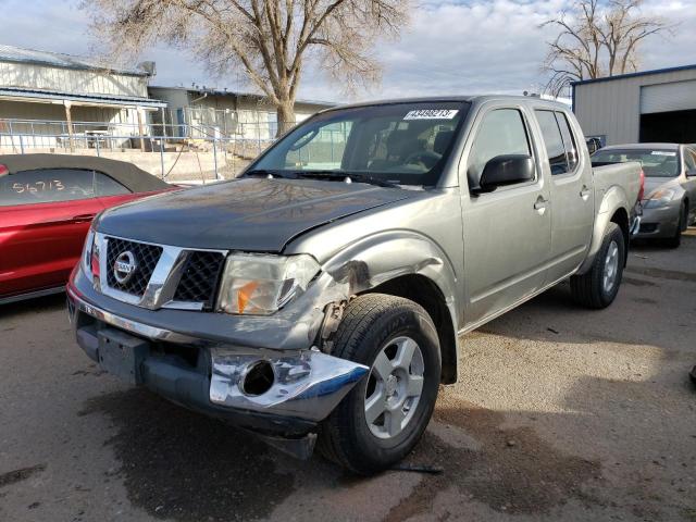 Salvage cars for sale from Copart Albuquerque, NM: 2006 Nissan Frontier Crew Cab LE