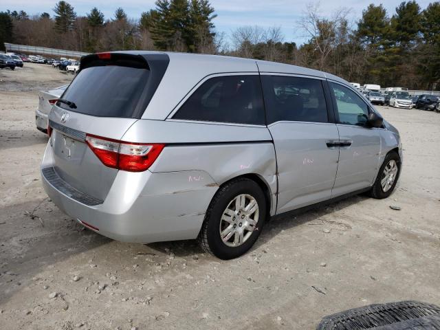 VIN 5FNRL5H25DB057710 2013 HONDA ODYSSEY no.3