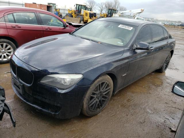 BMW 7 Series salvage cars for sale: 2011 BMW 750 LXI