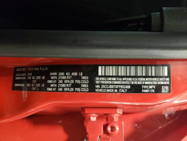 2015 JEEP RENEGADE L ZACCJBBT0FPB52498
