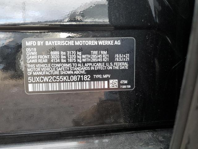 2019 BMW X7 XDRIVE4 - 5UXCW2C55KL087182