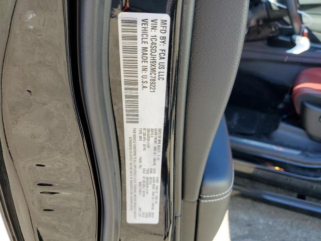 2021 DODGE DURANGO SR - 1C4SDJH9XMC789221