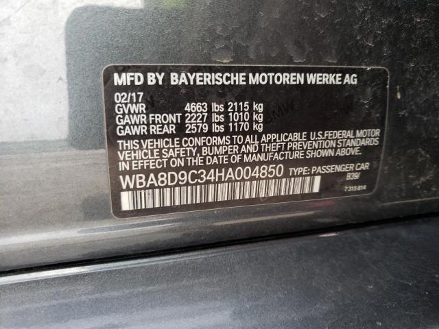 2017 BMW 330 XI - WBA8D9C34HA004850