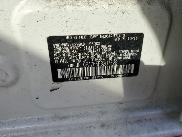 JF1GPAZ65F8207328 Subaru Impreza Sport Limited