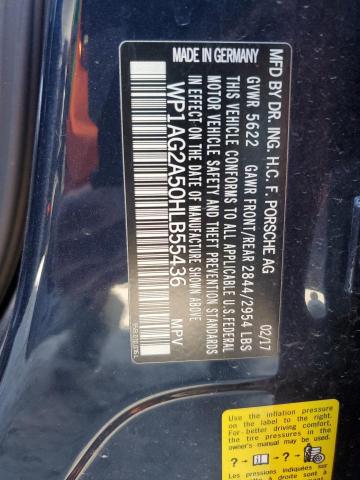 2017 PORSCHE MACAN GTS - WP1AG2A50HLB55436