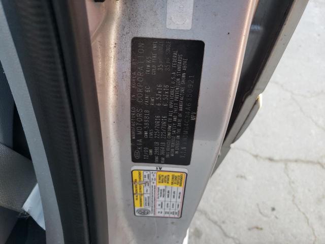 KNDMG4C34A6350921 KIA SEDONA LX
