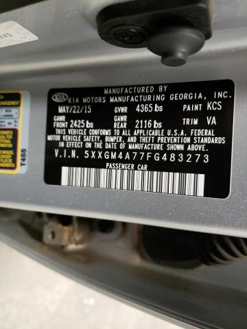 2015 KIA OPTIMA LX 5XXGM4A77FG483273