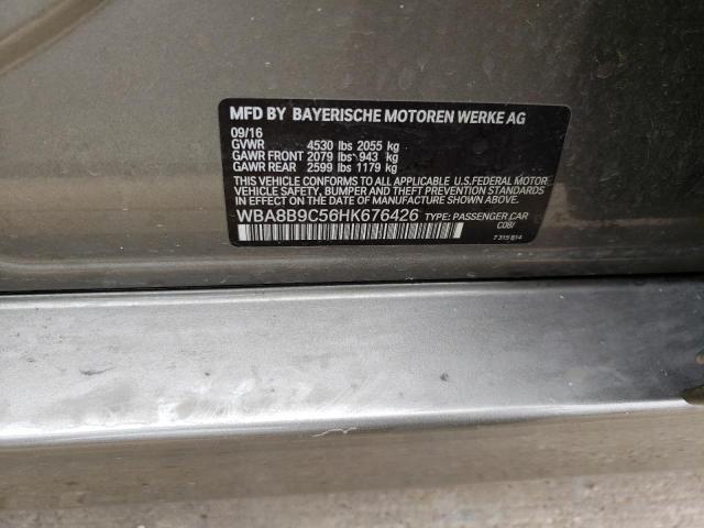 2017 BMW 330 I - WBA8B9C56HK676426