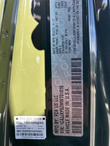 1C4JJXP62MW701017 Jeep Wrangler Unlimited Sahara 4xe