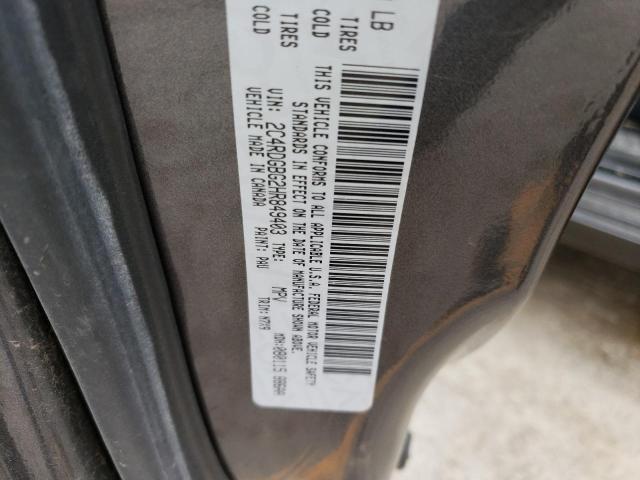 2017 DODGE GRAND CARA 2C4RDGBG2HR849403
