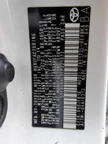 2015 TOYOTA COROLLA L - 5YFBURHEXFP221072