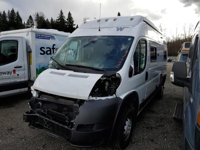 Salvage trucks for sale at Arlington, WA auction: 2022 Winnebago 2022 Winnie Solis