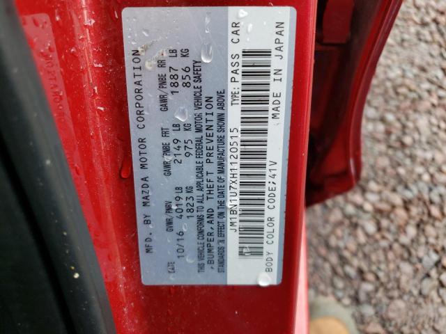JM1BN1U7XH1120515 Mazda 3 SPORT