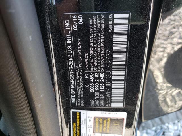 2016 MERCEDES-BENZ C300 55SWF4JB1GU149737