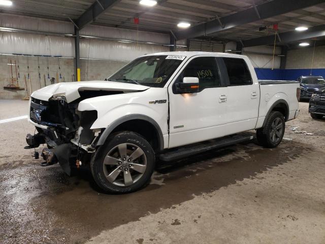 Salvage cars for sale from Copart Chalfont, PA: 2014 Ford F150 Supercrew