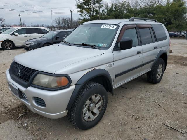 Mitsubishi Montero salvage cars for sale: 2003 Mitsubishi Montero Sport ES