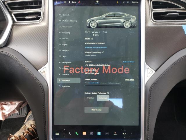 5YJSA1H1XEFP36042 Tesla MODEL S