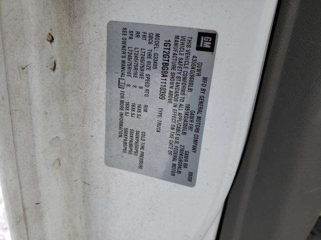1GT2GTBG8A1110399 GMC Savana G3500