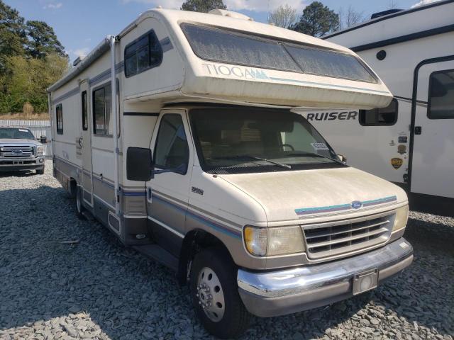 Salvage cars for sale from Copart Dunn, NC: 1994 Fleetwood 1994 Ford Econoline E350 Cutaway Van