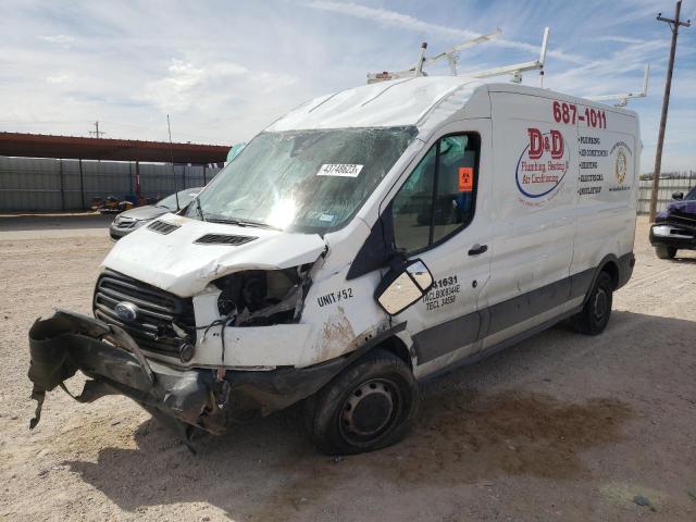 Salvage cars for sale from Copart Andrews, TX: 2019 Ford Transit T-250