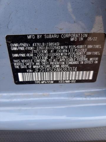 JF2GTHSC6NH287074 Subaru Crosstrek Sport
