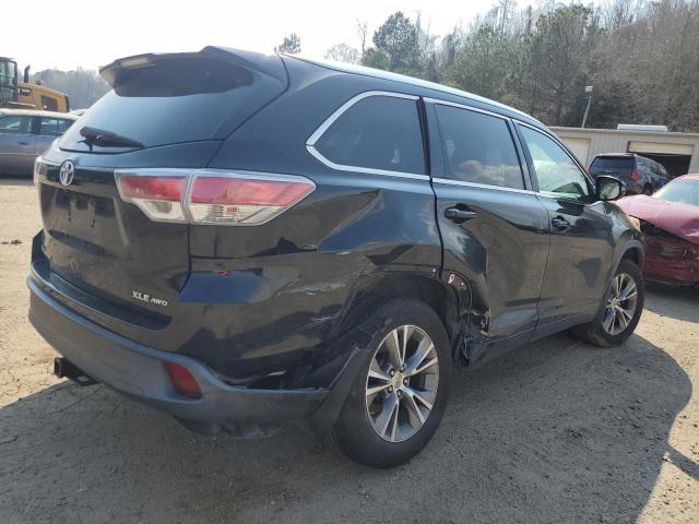 VIN 5TDJKRFH8ES017486 2014 Toyota Highlander, Xle no.3