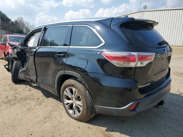 VIN 5TDJKRFH8ES017486 2014 Toyota Highlander, Xle no.2