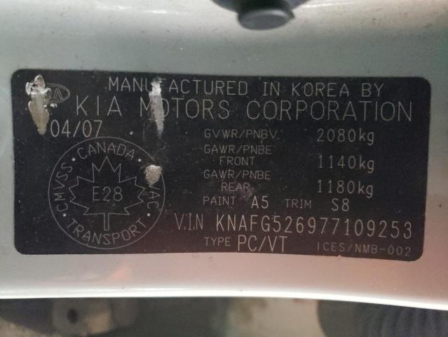 KNAFG526977109253 KIA Rondo Lx