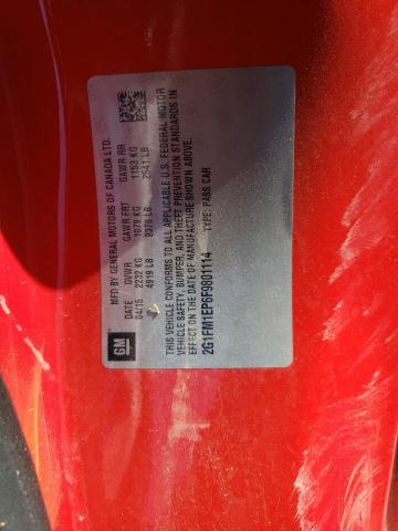 2015 CHEVROLET CAMARO ZL1 - 2G1FM1EP6F9801114