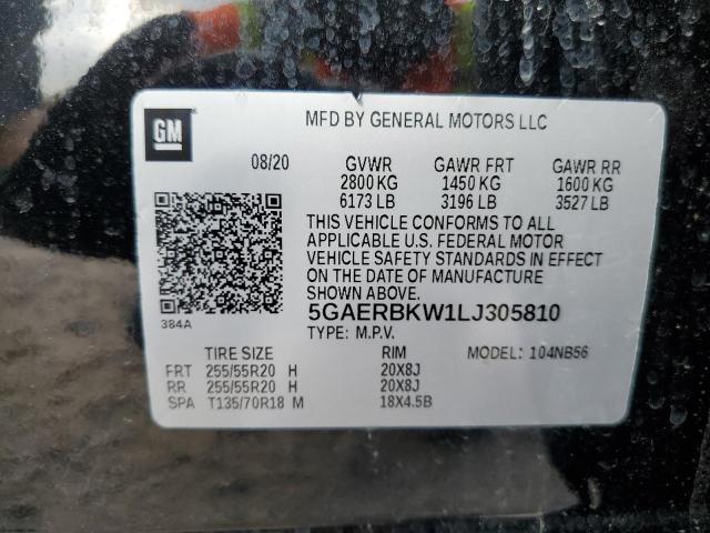 5GAERBKW1LJ305810 Buick Enclave Essence